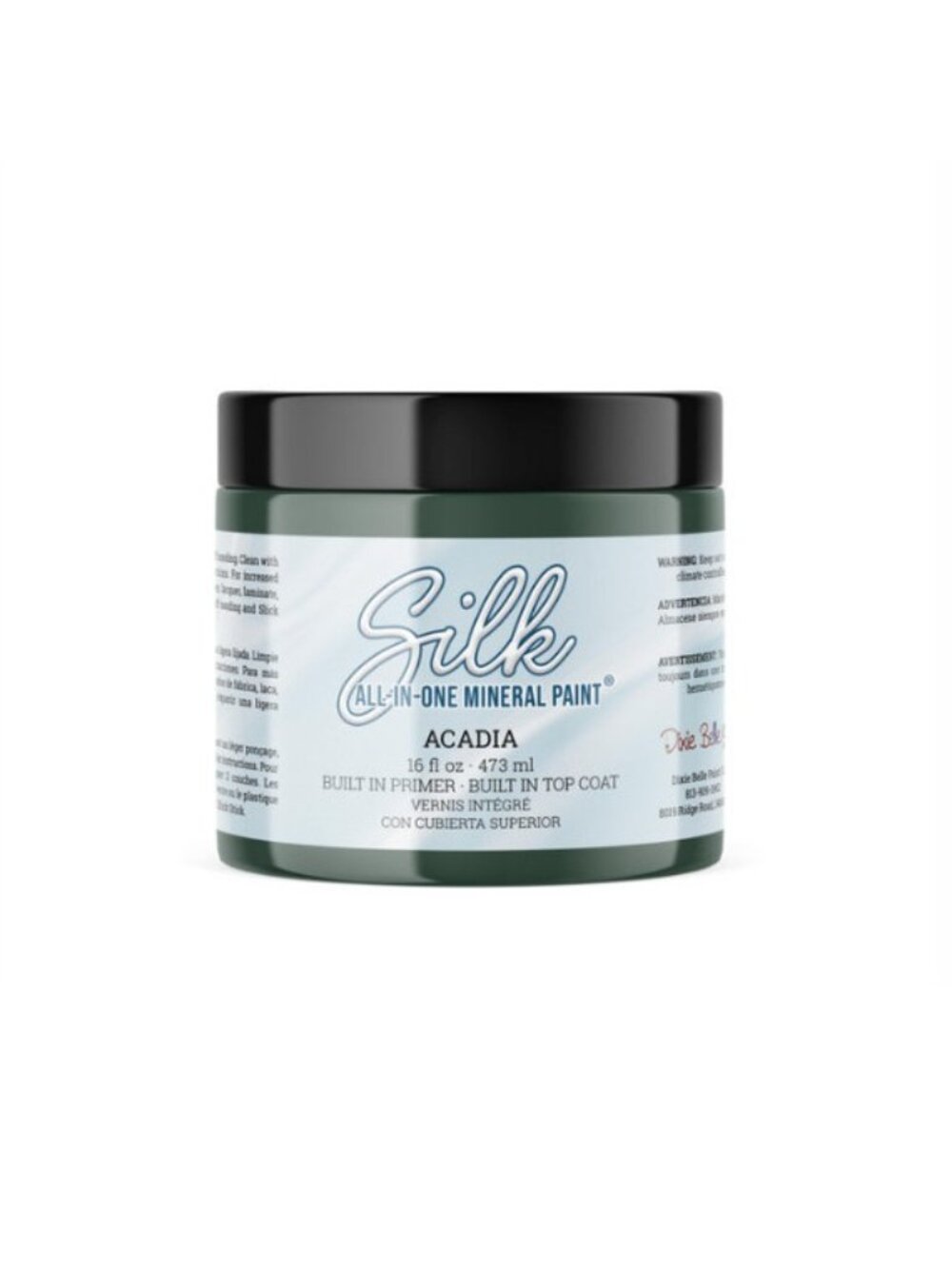 New Sealed Acadia Dixie Belle Silk All-in-One Mineral Paint 16oz - Picture 2 of 4